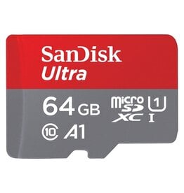 Sandisk Sandisk Ultra MicroSDHC SQUAB 64GB U1 C10 A1 UHS-1 140MB/S R