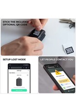Rolling Square Tau 2 3-in-1 Keyring Powerbank 2000mAh - Charcoal Black