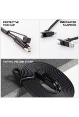 Rolling Square Rolling Square inCharge XL 100W 6-in-1 Travel Charging Cable - 3m - Urban Black