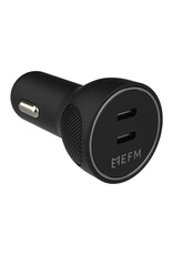EFM EFM 60W (6.0A) Dual USB-C Port Car Charger With Power Delivery and PPS