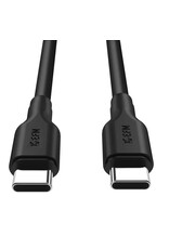 EFM EFM 57W Dual Port USB-A USB-C  Car Charger with Type C to Type C Cable