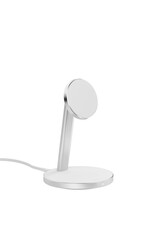 EFM EFM Qi2 15W Duo Wireless Charge Stand With 20W Power Supply and 1.2M Cable - Silver