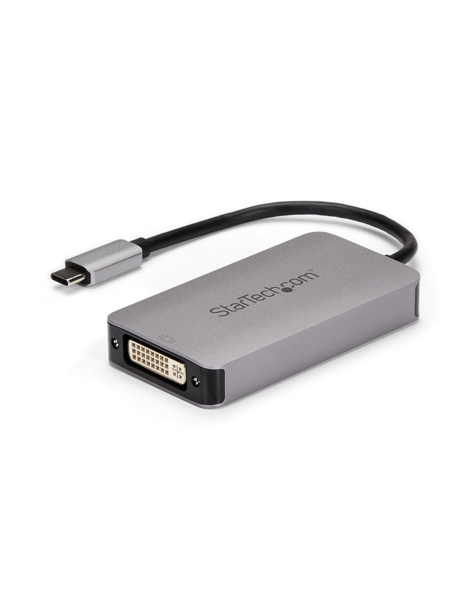 ALOGIC StarTech USB-C to DVI Adapter - Dual-Link Connectivity - Digital Only - Active Conversion - USB Type-C Dual-Link Video Converter - 2560x1600 - 1 x 24-pin USB Type C USB 3.1 Male - 1 x 29-pin DVI-I (Dual)