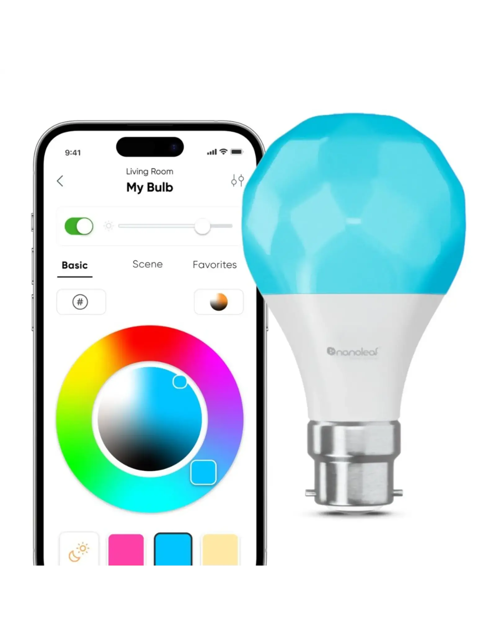 Nanoleaf Nanoleaf Essentials Smart Bulb B22 (Matter Compatible)