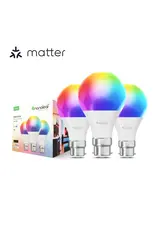 Nanoleaf Nanoleaf Essentials Smart Bulb B22 (Matter Compatible) - 3 Pack