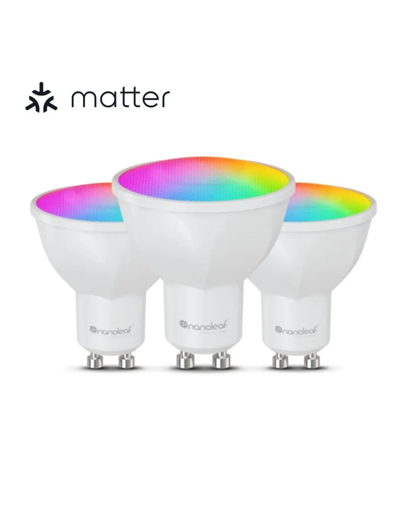 Nanoleaf Nanoleaf Essentials Smart Bulb GU10 (Matter Compatible) - 3 Pack