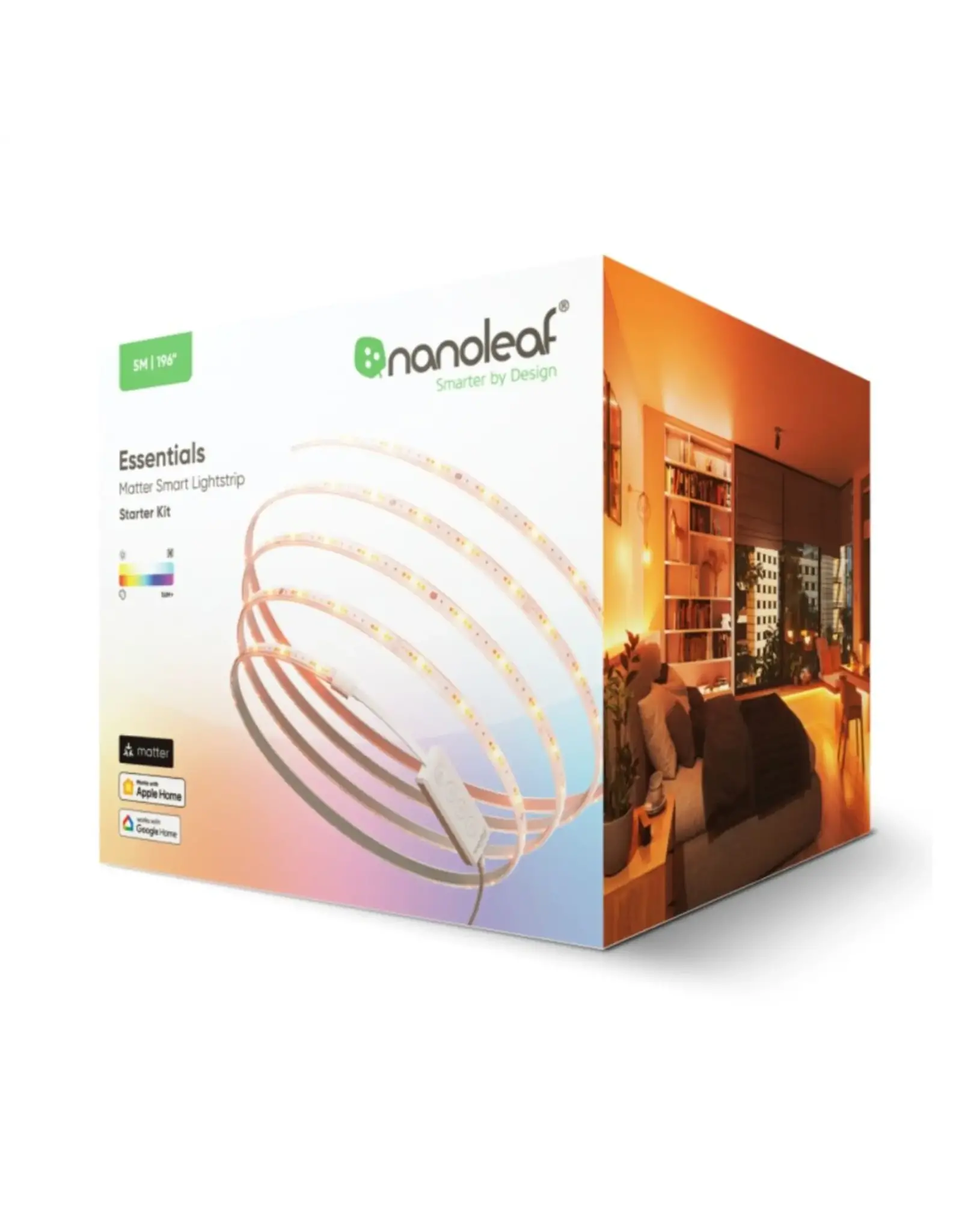 Nanoleaf Nanoleaf Essentials Lightstrip Starter Kit (Matter Compatible) - 5 Metres