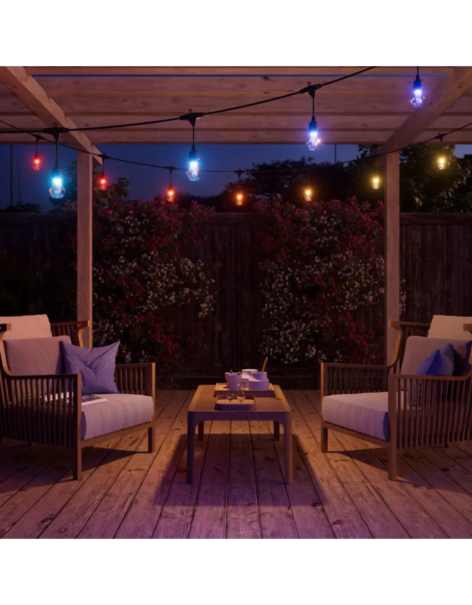 Nanoleaf Nanoleaf Smart Multicolour Outdoor String Lights Smarter Kit (Matter Compatible) - 15 M
