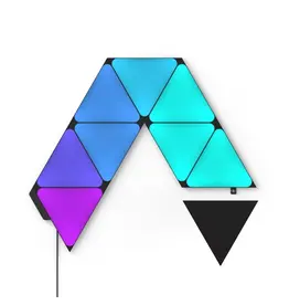 Nanoleaf Nanoleaf Shapes - Ultra Black Triangles Starter Kit (9 Panels)