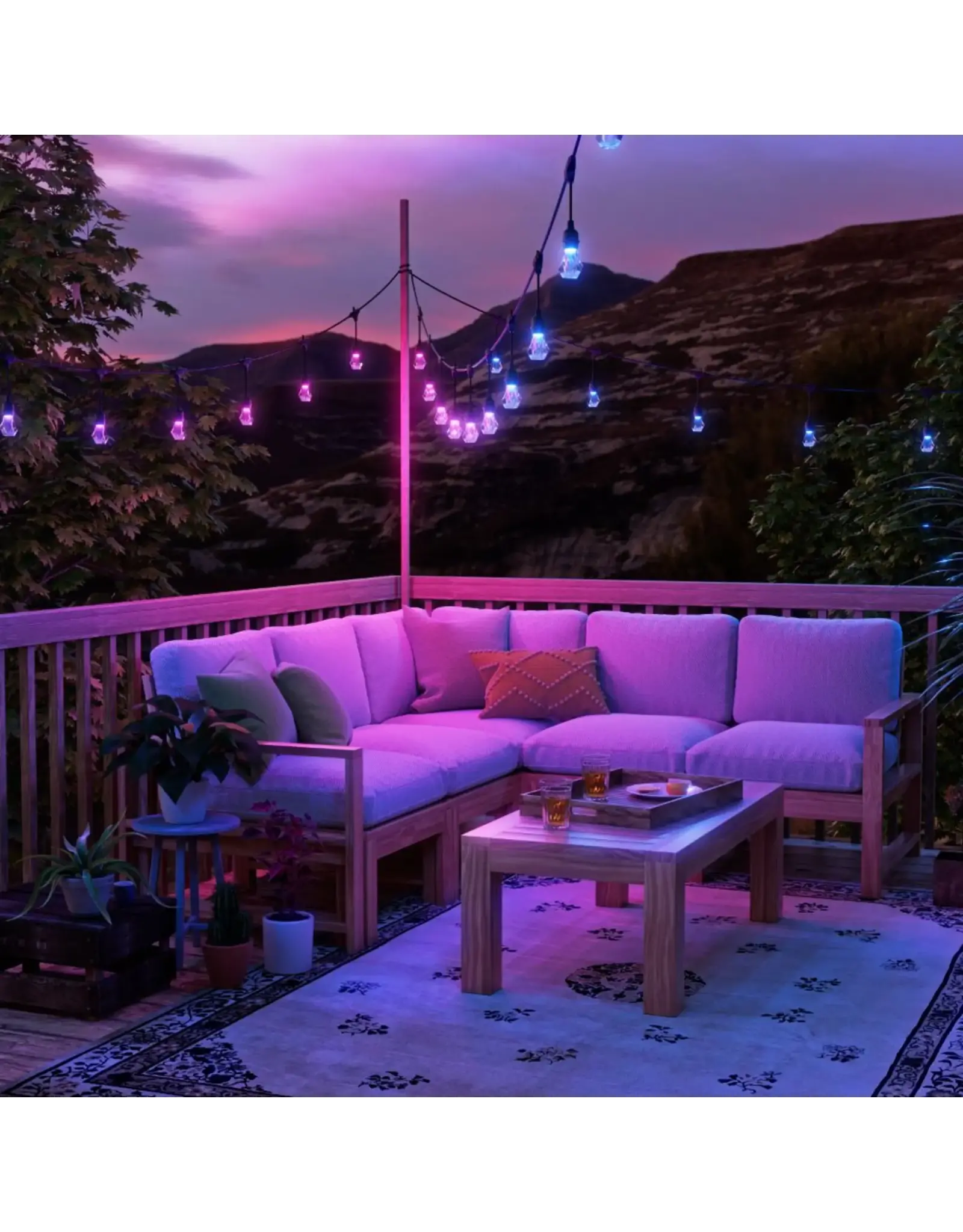 Nanoleaf Nanoleaf Smart Multicolour Outdoor String Lights Smarter Kit (Matter Compatible) - 30 M