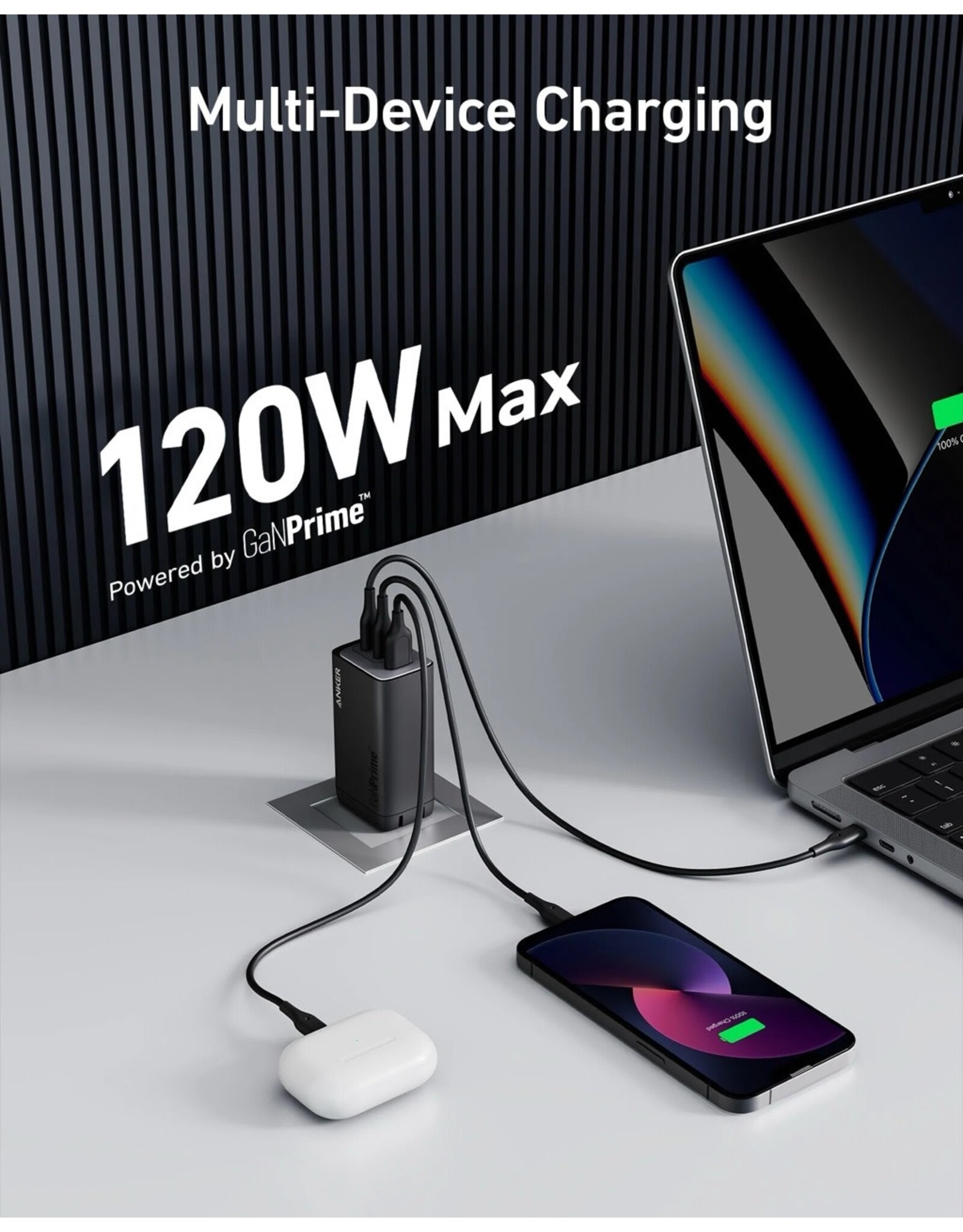 Anker Anker 737 Charger (GaNPrime 120W)