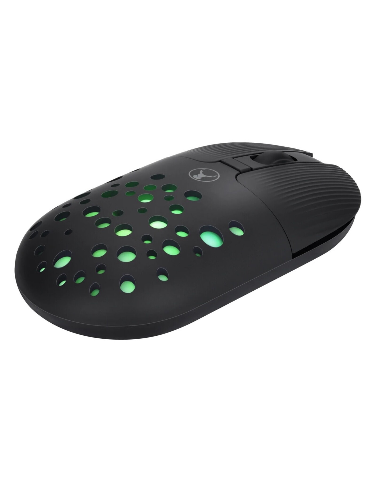 Bon.elk Bon.elk Bluetooth/Wireless RGB 4D Mouse, 1200DPI, USB-C, M-270 - Black