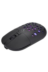 Bon.elk Bon.elk Bluetooth/Wireless RGB 4D Mouse, 1200DPI, USB-C, M-270 - Black