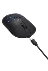 Bon.elk Bon.elk Bluetooth/Wireless RGB 4D Mouse, 1200DPI, USB-C, M-270 - Black