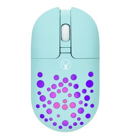 Bon.elk Bon.elk Bluetooth/Wireless RGB 4D Mouse, 1200DPI, USB-C, M-270 - Teal