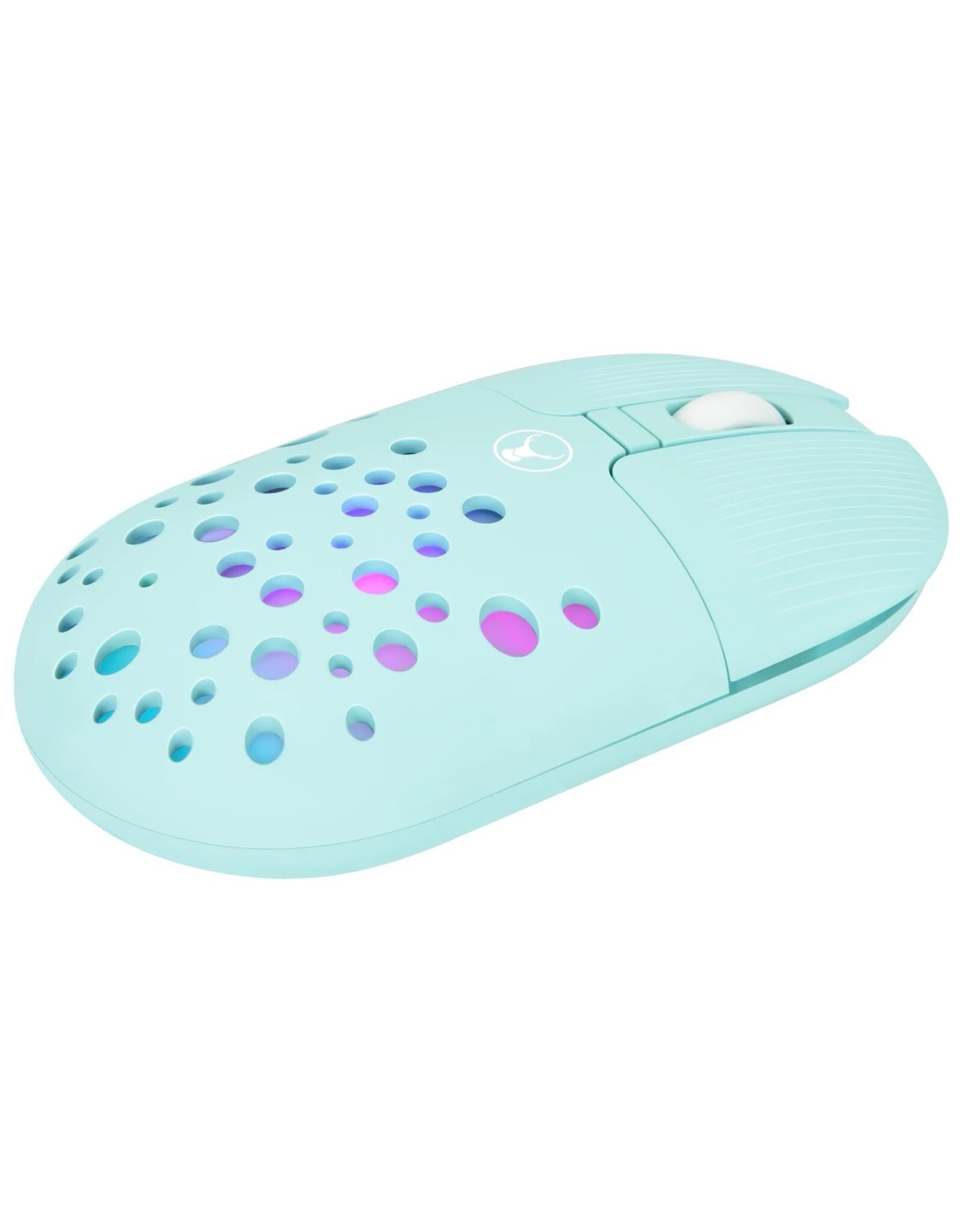 Bon.elk Bon.elk Bluetooth/Wireless RGB 4D Mouse, 1200DPI, USB-C, M-270 - Teal