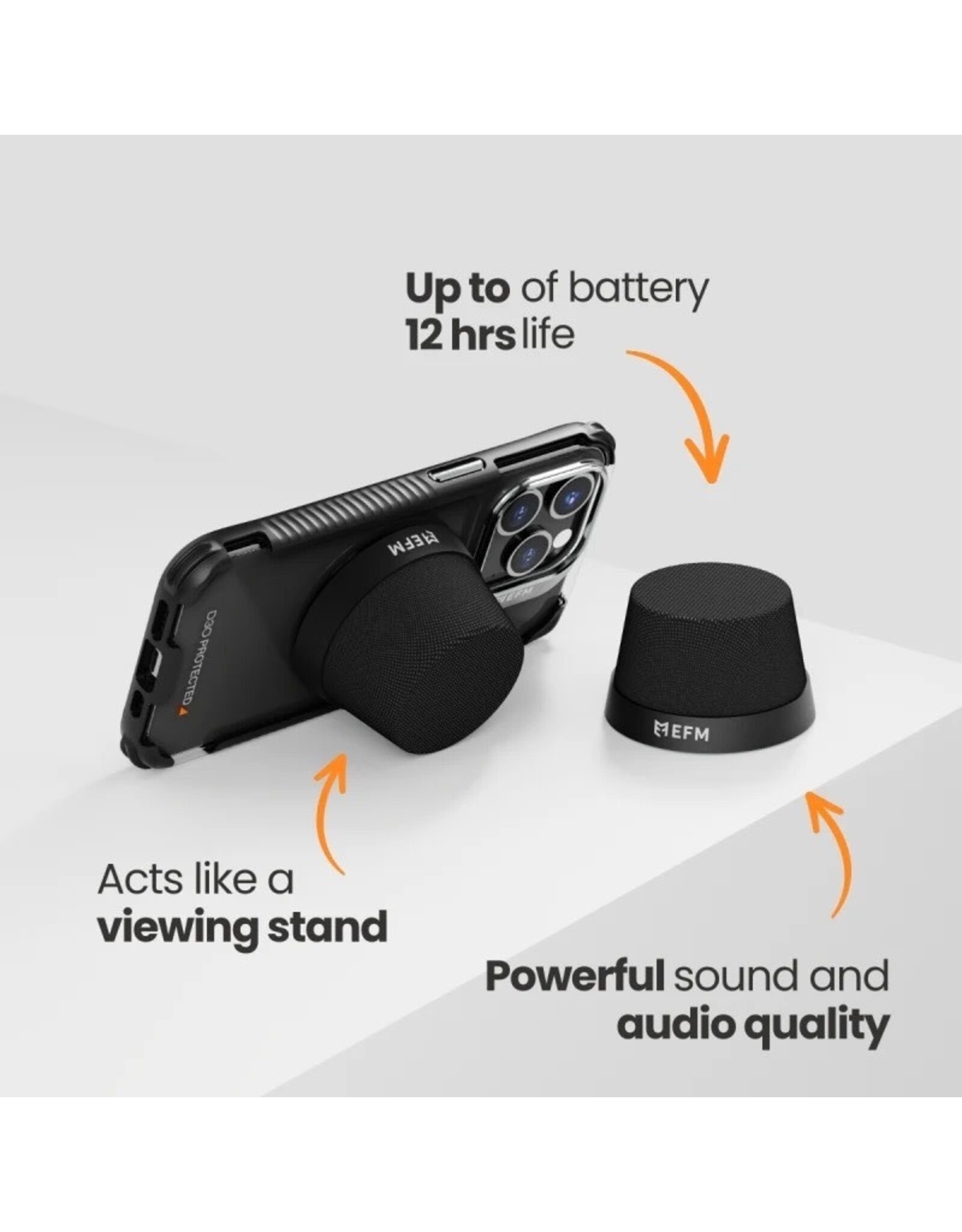 EFM EFM Cloudbreak Mag Bluetooth Speaker with MagSafe Compatability