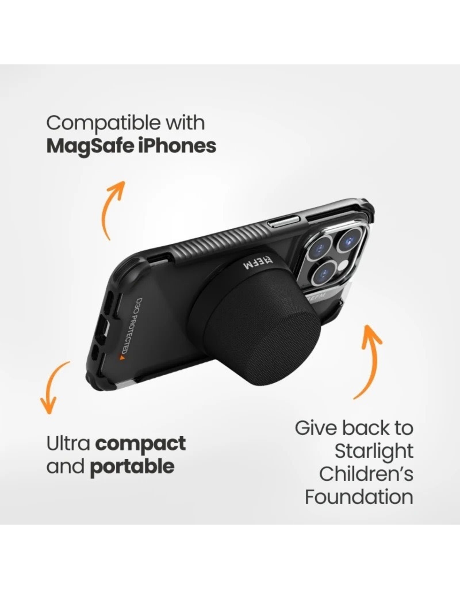 EFM EFM Cloudbreak Mag Bluetooth Speaker with MagSafe Compatability