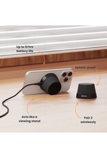 EFM EFM Cloudbreak Mag Pro Bluetooth Speaker with MagSafe Compatibility and 10W Wireless Charging - Charcoal