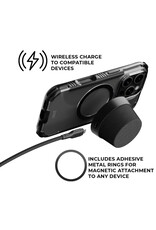 EFM EFM Cloudbreak Mag Pro Bluetooth Speaker with MagSafe Compatibility and 10W Wireless Charging - Charcoal