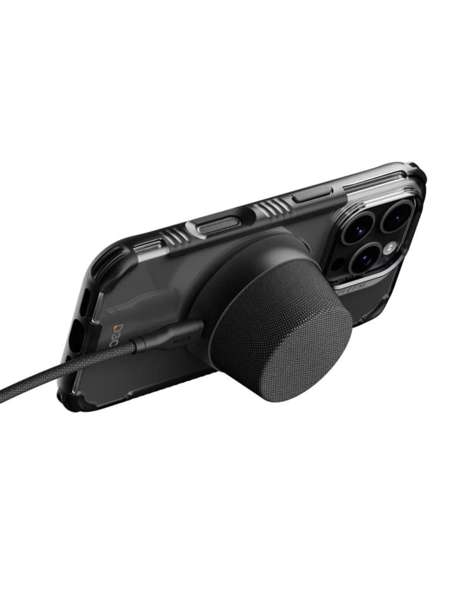 EFM EFM Cloudbreak Mag Pro Bluetooth Speaker with MagSafe Compatibility and 10W Wireless Charging - Charcoal