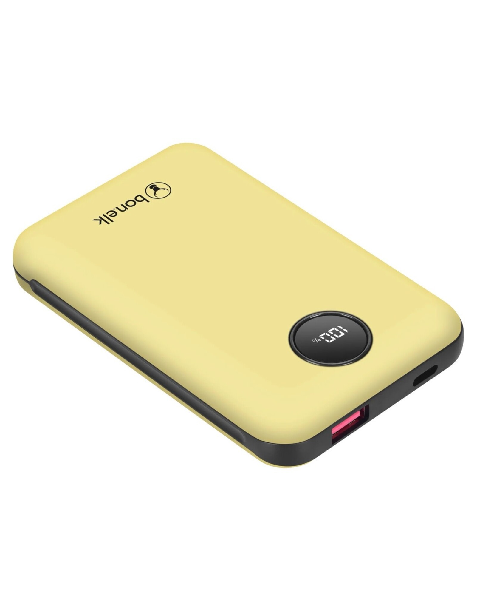 Bon.elk Bonelk 10k mAh Power Bank Mini, 1 x USB-C PD20W, 1 x USB-A QC22.5W
