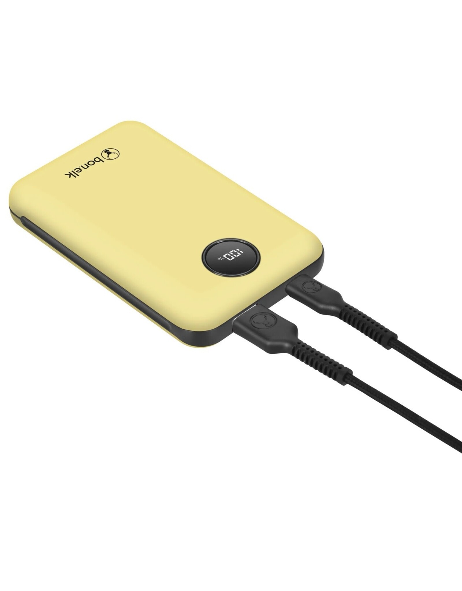 Bon.elk Bonelk 10k mAh Power Bank Mini, 1 x USB-C PD20W, 1 x USB-A QC22.5W