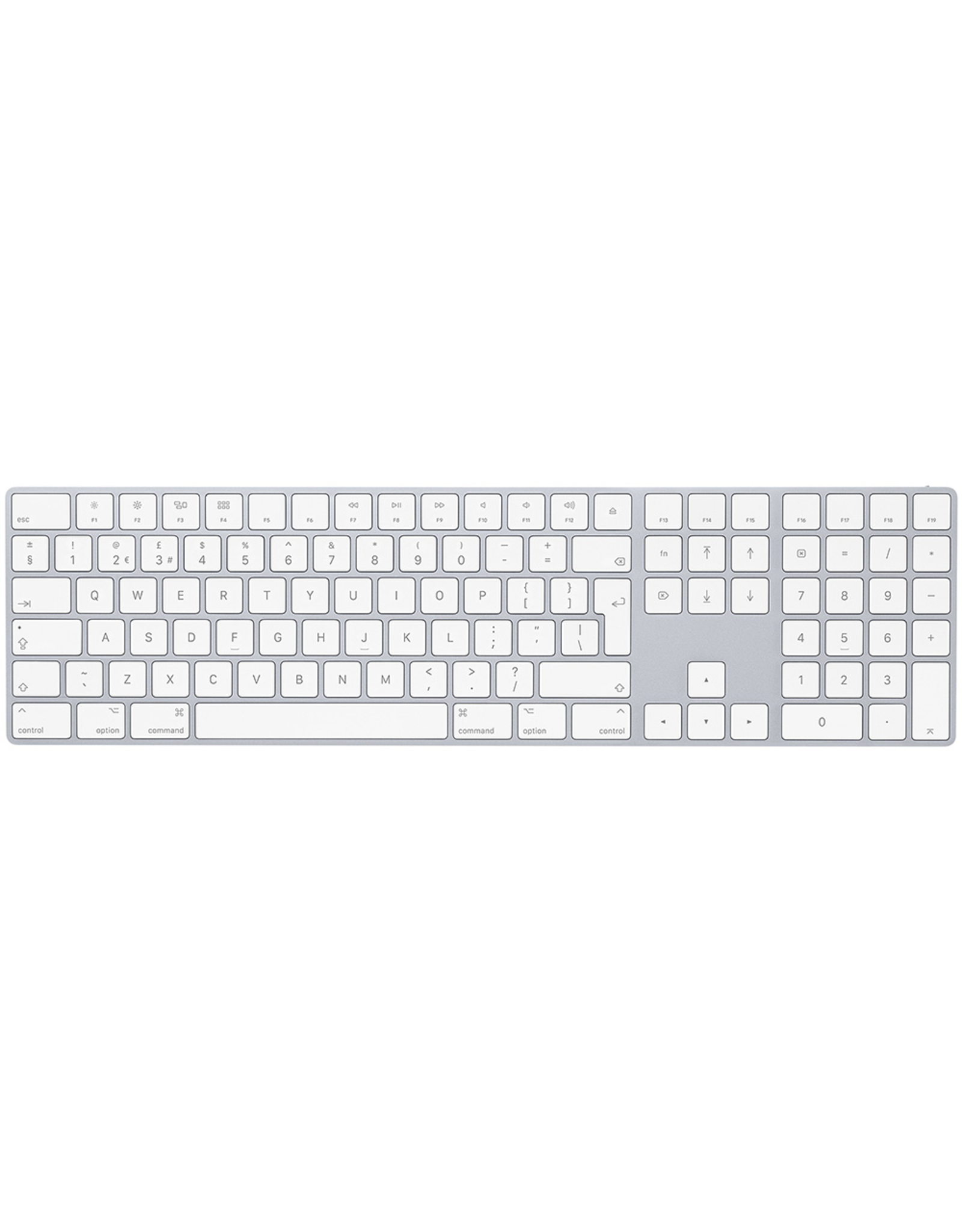Apple Apple Magic Keyboard with Numeric Keypad — US English — Silver