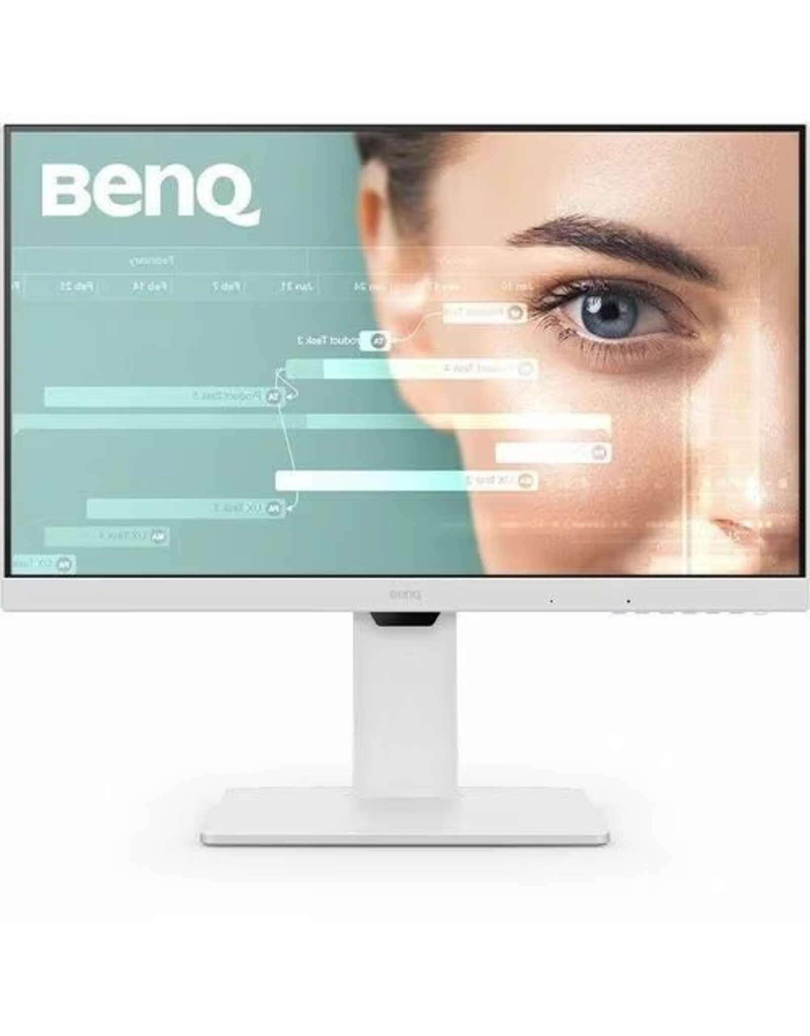Benq BENQ 27-inch Full HD LED Display (1920x1080) IPS Monitor with USB Type-C PD/HDMI/DisplayPort, 2 x USB-A ports, Speakers, Tilt, Pivot, Swivel, and Height adjustment