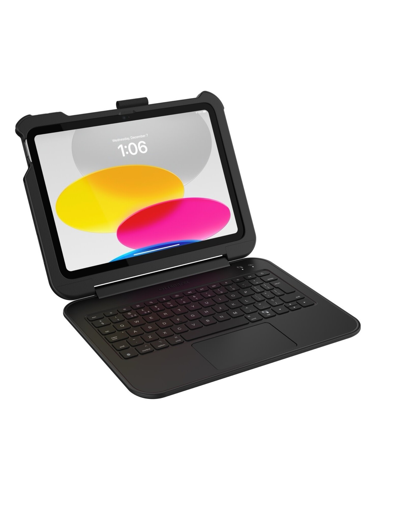 Otterbox OtterBox Achiever Keyboad Case For Apple iPad 10.9 iPad A16/ 10th gen - No Retail Packaging - Black