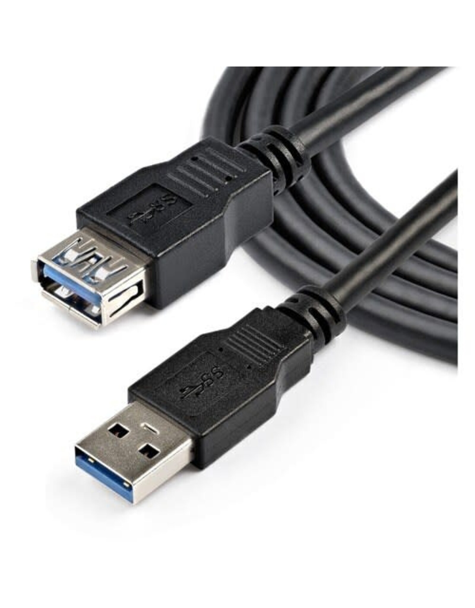 Startech StarTech 2m SuperSpeed USB 3.0 (5Gbps) Extension Cable USB-A Male to USB-A Female -  Black