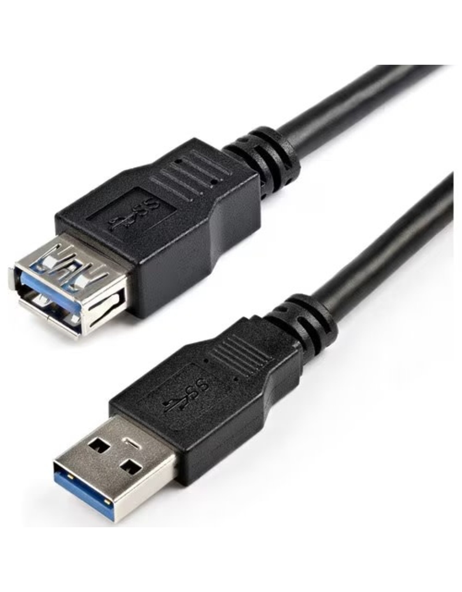 Startech StarTech 2m SuperSpeed USB 3.0 (5Gbps) Extension Cable USB-A Male to USB-A Female -  Black