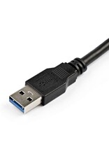 Startech StarTech 2m SuperSpeed USB 3.0 (5Gbps) Extension Cable USB-A Male to USB-A Female -  Black