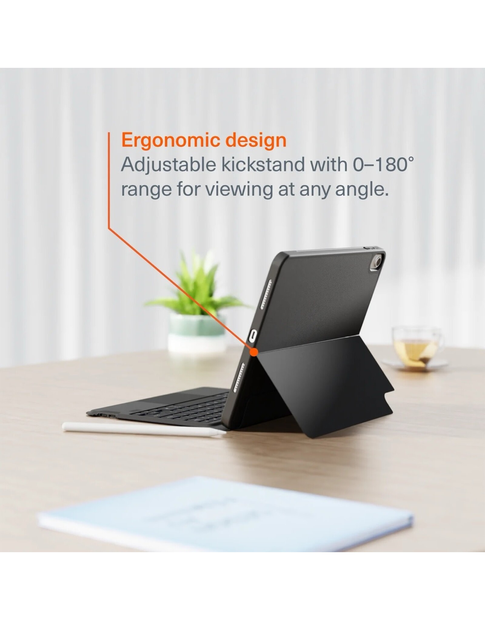Cygnett Cygnett Mag Keyboard suits 11" iPad (A16 - 11th Gen)/10.9" iPad (10th Gen) - Black