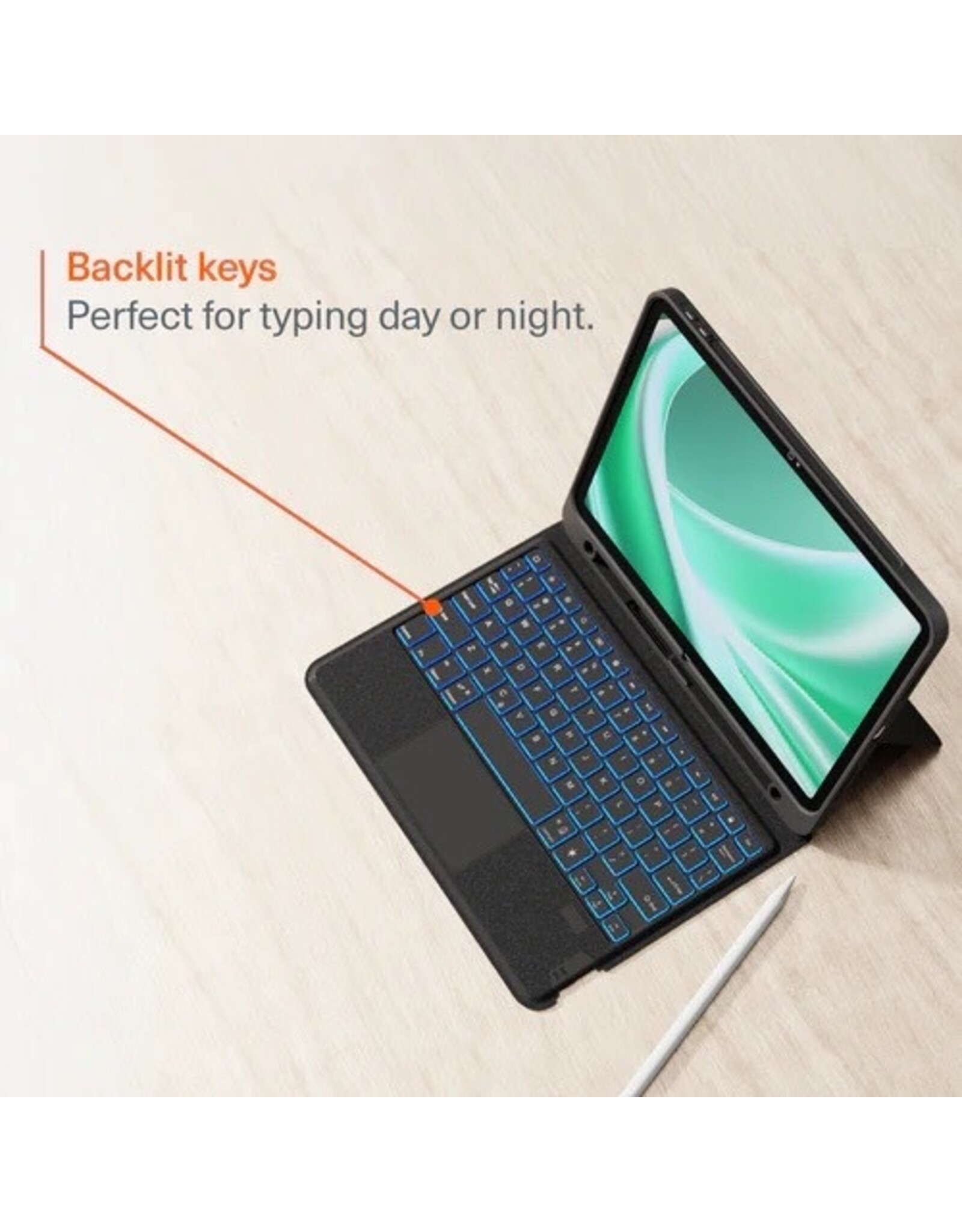Cygnett Cygnett Mag Keyboard Case suits 13" iPad Air (M3/M2) / 12.9" iPad Pro (6th/5th/4th/3rd/2nd/1st Gen) - Black