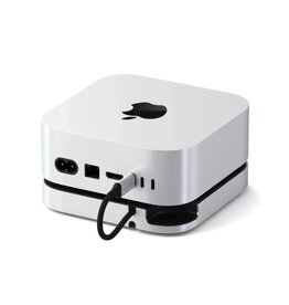 Satechi Satechi Mac Mini M4 Stand & Hub With M.2 NVMe SSD Enclosure - Silver