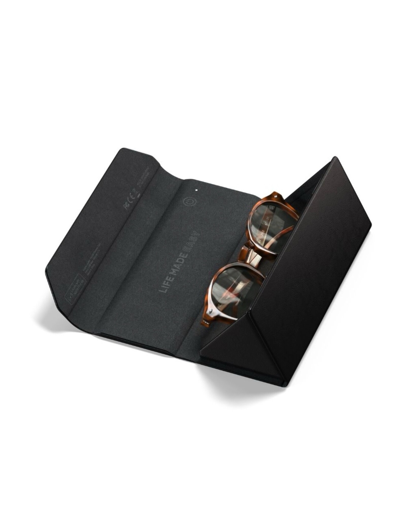 Satechi Satechi Vegan-Leather FindAll Glasses Case - Black