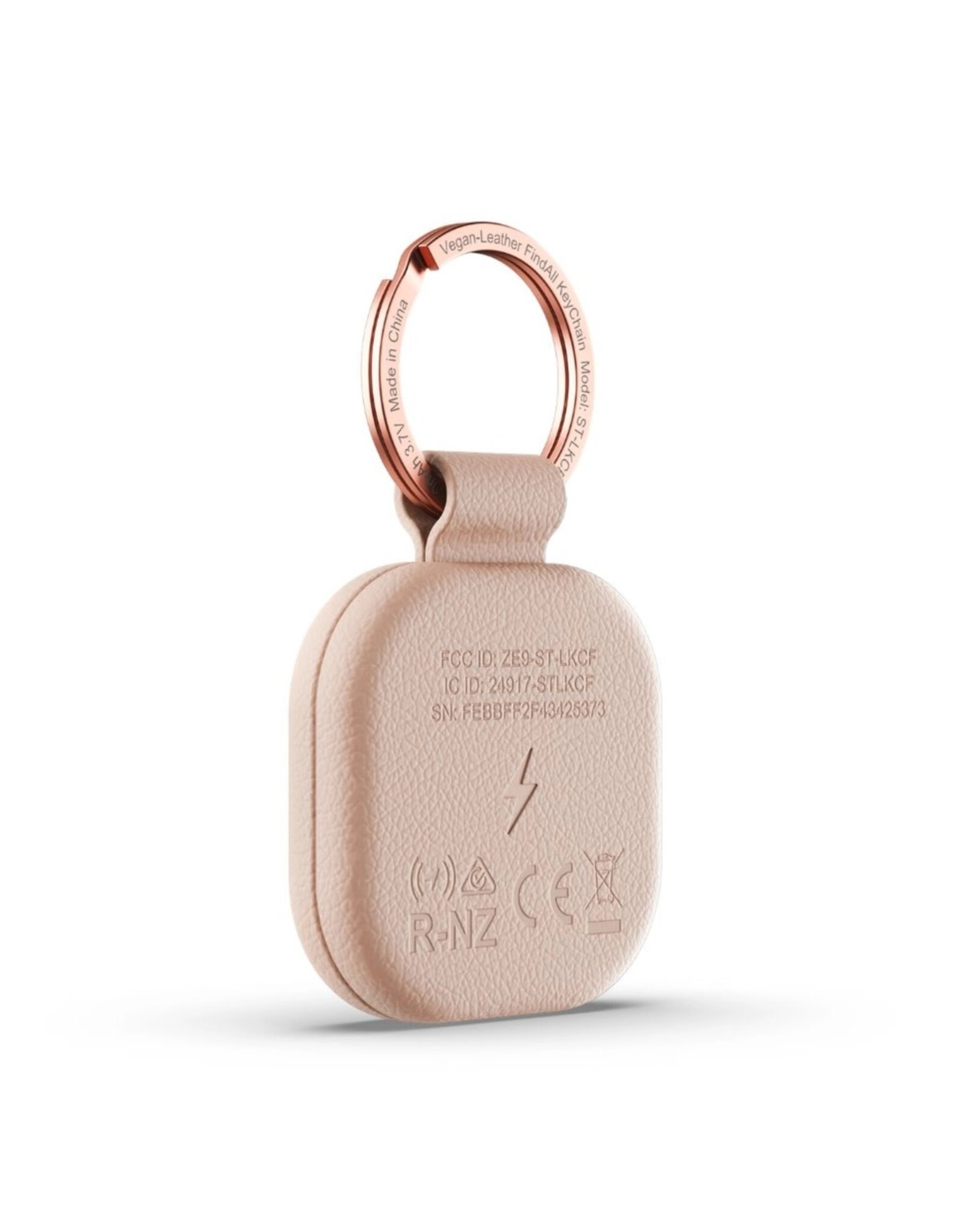Satechi Satechi Vegan-Leather FindAll Keychain - Desert Rose