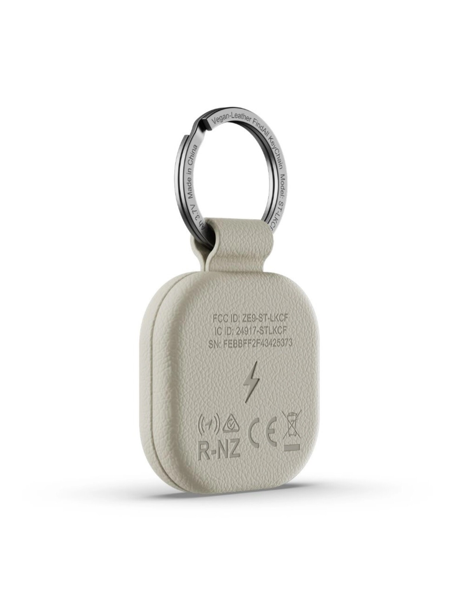 Satechi Satechi Vegan-Leather FindAll Keychain - Sand