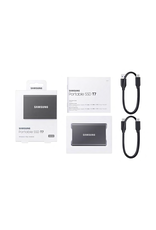 Samsung Samsung Portable SSD T7 1TB Titan Gray USB-C USB 3.2 Gen.2
