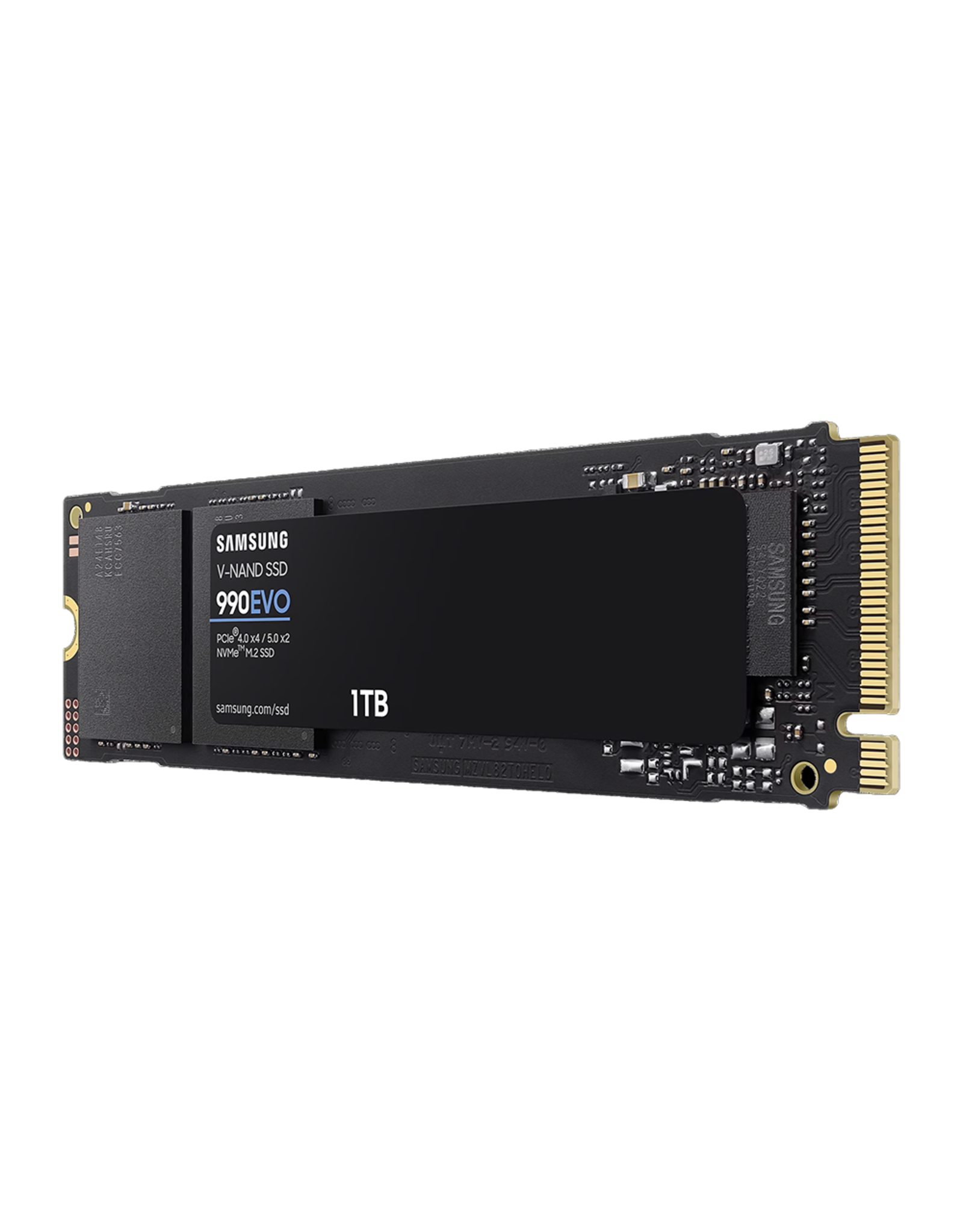 Samsung 1TB Samsung 990 EVO PCIe 4.0 NVMe M.2 SSD 5000MB/s 4200MB/s R/W (suitable for M.2 external enclosures)