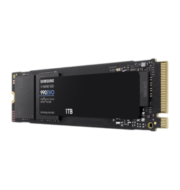 Samsung 1TB Samsung 990 EVO PCIe 4.0 NVMe M.2 SSD 5000MB/s 4200MB/s R/W (suitable for M.2 external enclosures)