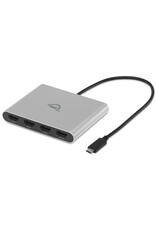 OWC OWC USB-C Quad HDMI 4K Display Adapter with DisplayLink for Apple silicon Macs or other Macs or PCs with USB-C or Thunderbolt (USB-C)