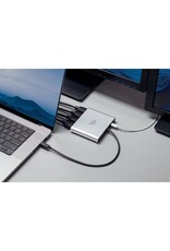 OWC OWC USB-C Quad HDMI 4K Display Adapter with DisplayLink for Apple silicon Macs or other Macs or PCs with USB-C or Thunderbolt (USB-C)