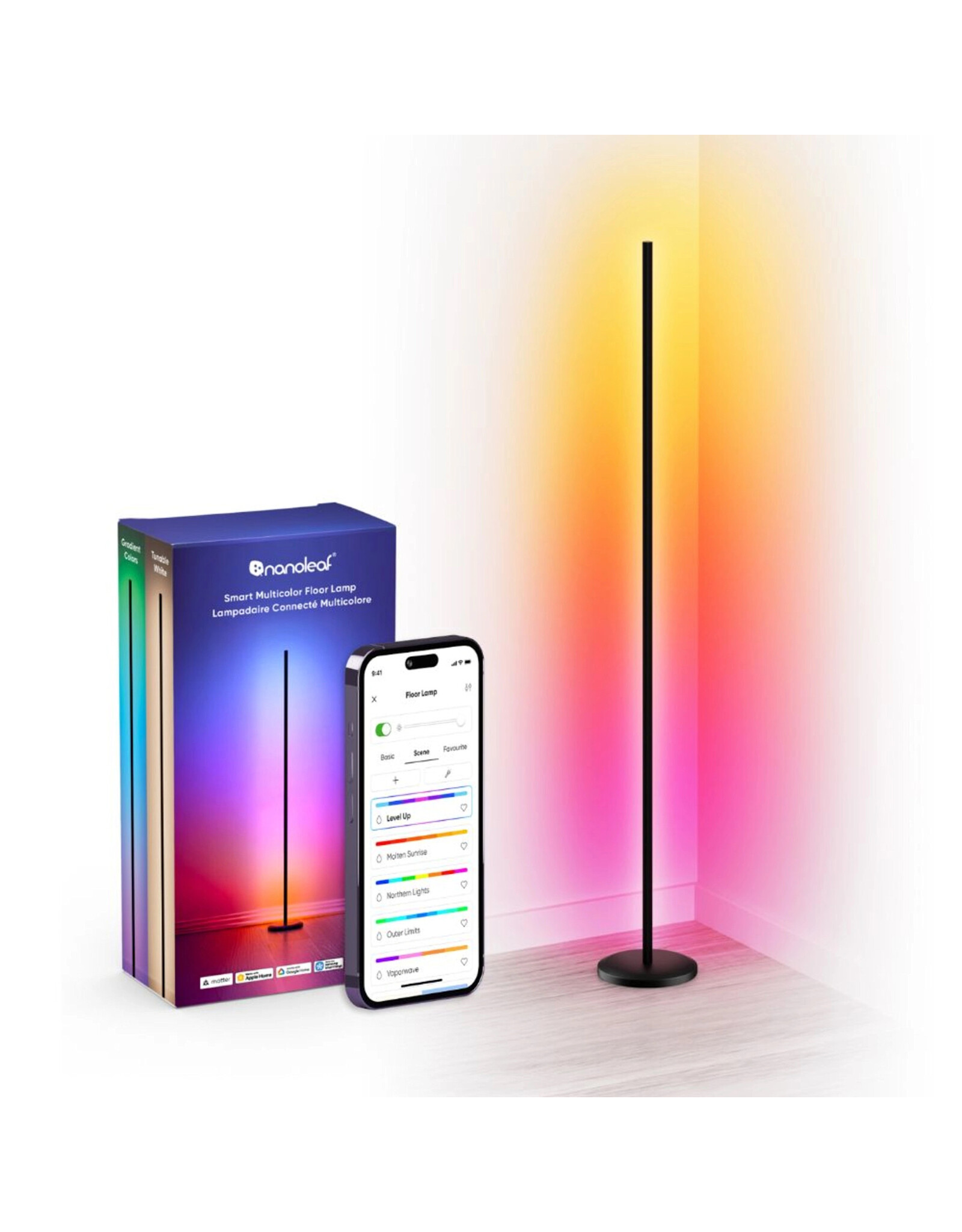 Nanoleaf Nanoleaf Matter Smart Multicolour Floor Lamp