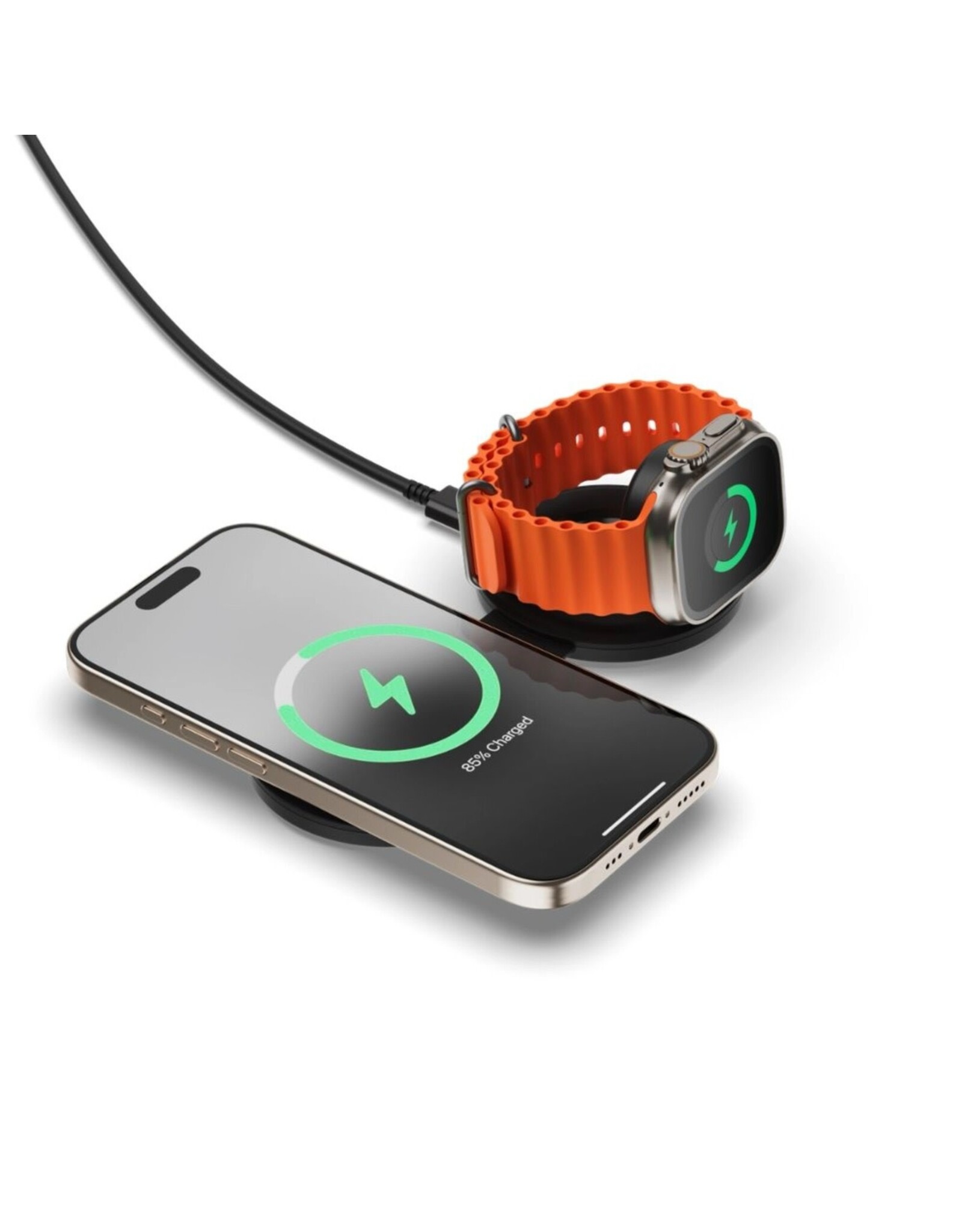 Satechi Satechi OntheGo 2-In-1 Wireless Charger - Black