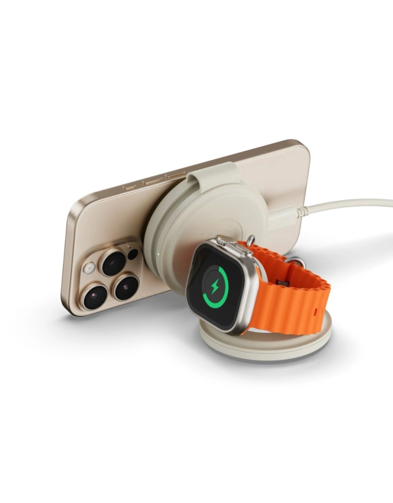 Satechi Satechi OntheGo 3-In-1 Wireless Charger - Sand