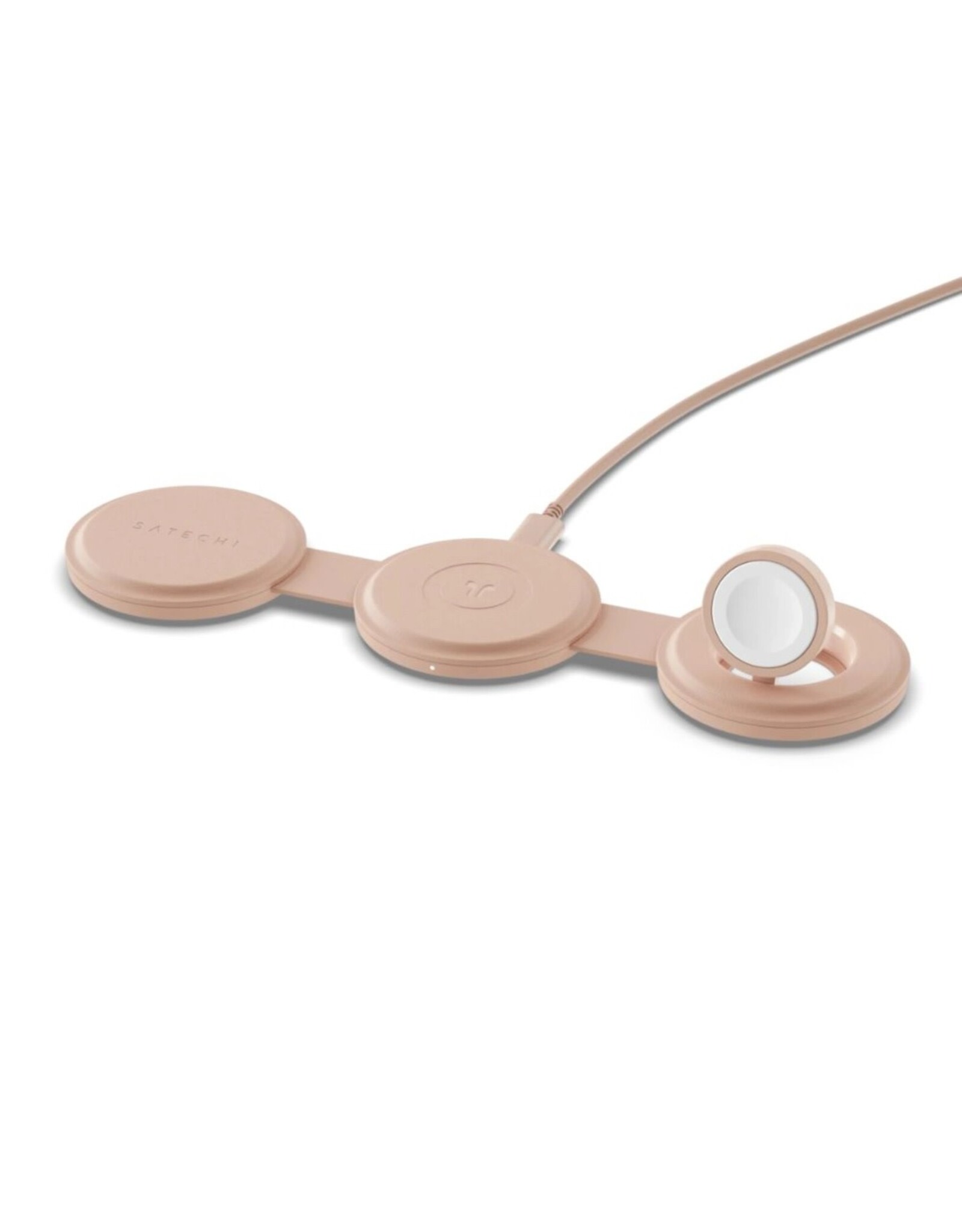 Satechi Satechi OntheGo 3-In-1 Wireless Charger - Desert Rose