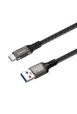 Simplecom Simplecom USB-A to USB-C Data and Charging Cable USB 3.2 Gen2 10Gbps - 1M