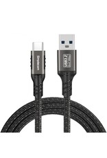 Simplecom Simplecom USB-A to USB-C Data and Charging Cable USB 3.2 Gen2 10Gbps - 1M